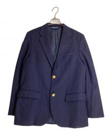 POLO RALPH LAUREN（ポロ・ラルフローレン）の古着「金釦テーラードジャケット」｜ネイビー