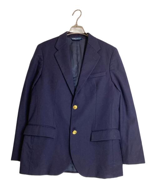 POLO RALPH LAUREN（ポロ・ラルフローレン）POLO RALPH LAUREN (ポロ・ラルフローレン) 金釦テーラードジャケット ネイビー サイズ:18の古着・服飾アイテム