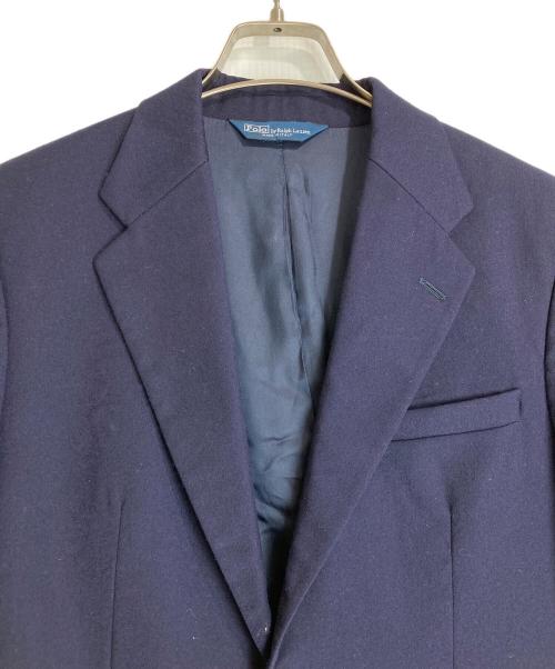 POLO RALPH LAUREN（ポロ・ラルフローレン）POLO RALPH LAUREN (ポロ・ラルフローレン) 金釦テーラードジャケット ネイビー サイズ:18の古着・服飾アイテム