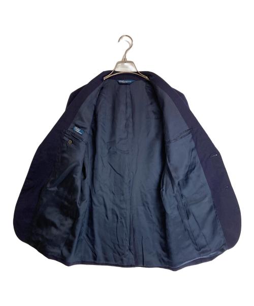 POLO RALPH LAUREN（ポロ・ラルフローレン）POLO RALPH LAUREN (ポロ・ラルフローレン) 金釦テーラードジャケット ネイビー サイズ:18の古着・服飾アイテム