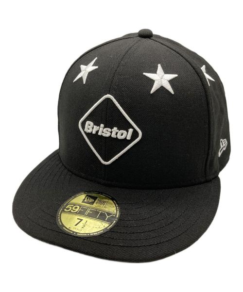 New Era（ニューエラ）New Era (ニューエラ) F.C.R.B. (エフシーレアルブリストル) キャップ ブラック サイズ: 7 1/2の古着・服飾アイテム