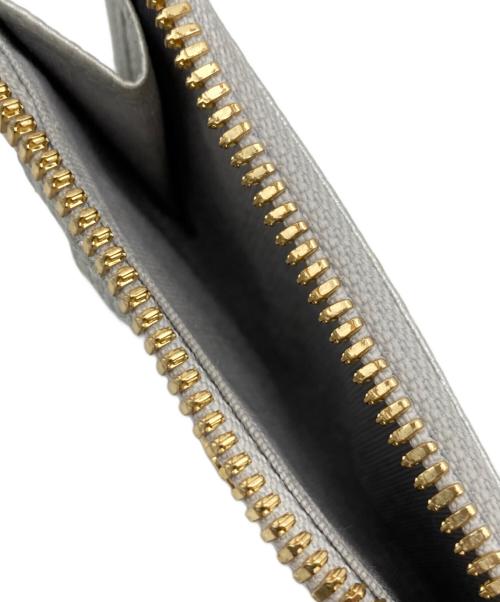 TOFF&LOADSTONE（トフアンドロードストーン）TOFF&LOADSTONE (トフアンドロードストーン) 2つ折り財布 シルバーの古着・服飾アイテム