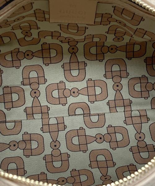 GUCCI（グッチ）GUCCI (グッチ) ミニボストンバッグ ベージュの古着・服飾アイテム