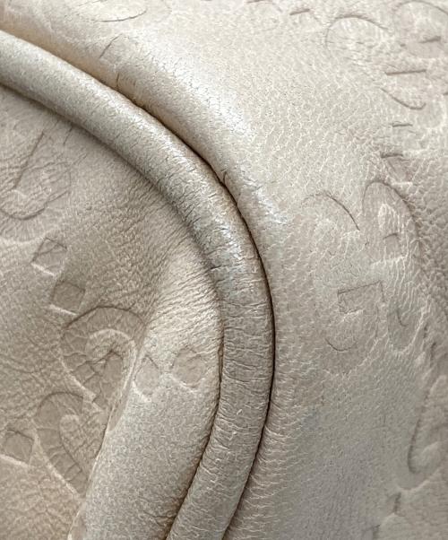 GUCCI（グッチ）GUCCI (グッチ) ミニボストンバッグ ベージュの古着・服飾アイテム