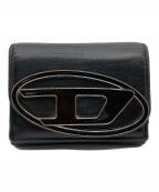DIESELディーゼル）の古着「1DR 3つ折り財布」｜ブラック