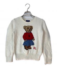 POLO RALPH LAUREN（ポロ・ラルフローレン）の古着「ニット」｜アイボリー