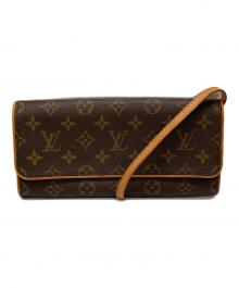 LOUIS VUITTON（ルイ ヴィトン）の古着「ポシェットツインGM」｜ブラウン
