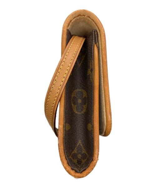 LOUIS VUITTON（ルイ ヴィトン）LOUIS VUITTON (ルイ ヴィトン) ポシェットツインGM ブラウンの古着・服飾アイテム
