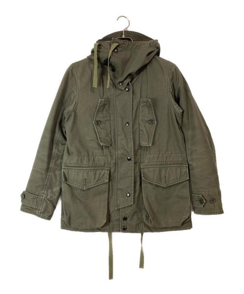 FWk Engineered Garments（エフダブリューケーエンジニアードガーメンツ）FWK Engineered Garments (エフダブリューケーエンジニアードガーメンツ) ブランケットライナー付リップストップフィールドパーカー カーキ サイズ:1の古着・服飾アイテム
