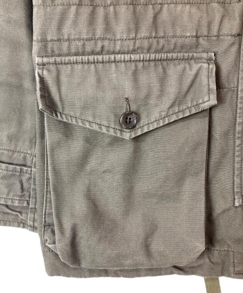 FWk Engineered Garments（エフダブリューケーエンジニアードガーメンツ）FWK Engineered Garments (エフダブリューケーエンジニアードガーメンツ) ブランケットライナー付リップストップフィールドパーカー カーキ サイズ:1の古着・服飾アイテム
