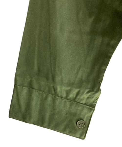 Swedish Army（スウェーデン軍）Swedish Army (スウェーデン軍) M-55プルオーバーシャツ グリーン サイズ:表記無しの古着・服飾アイテム