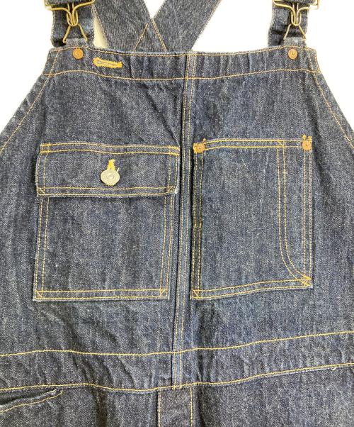 WAREHOUSE（ウエアハウス）WAREHOUSE (ウエアハウス) No.1 デニムオーバーオール インディゴ サイズ:SIZE38の古着・服飾アイテム