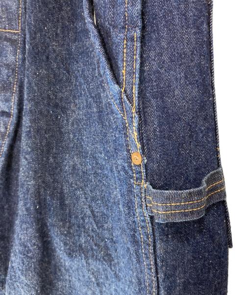 WAREHOUSE（ウエアハウス）WAREHOUSE (ウエアハウス) No.1 デニムオーバーオール インディゴ サイズ:SIZE38の古着・服飾アイテム
