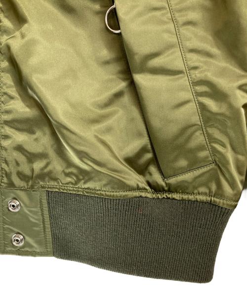 DIESEL（ディーゼル）DIESEL (ディーゼル) MA-1 リバーシブルフライトジャケット オレンジ サイズ:L 未使用品の古着・服飾アイテム