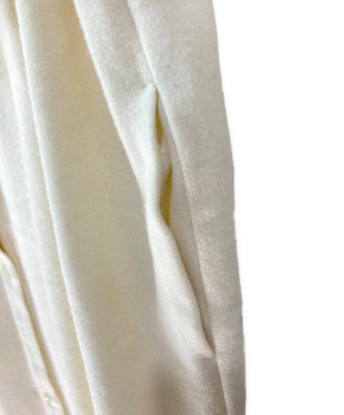 GRACE CONTINENTAL（（グレースコンチネンタル）GRACE CONTINENTAL (（グレースコンチネンタル) ウールロングシャツドレス アイボリー サイズ:38 未使用品の古着・服飾アイテム