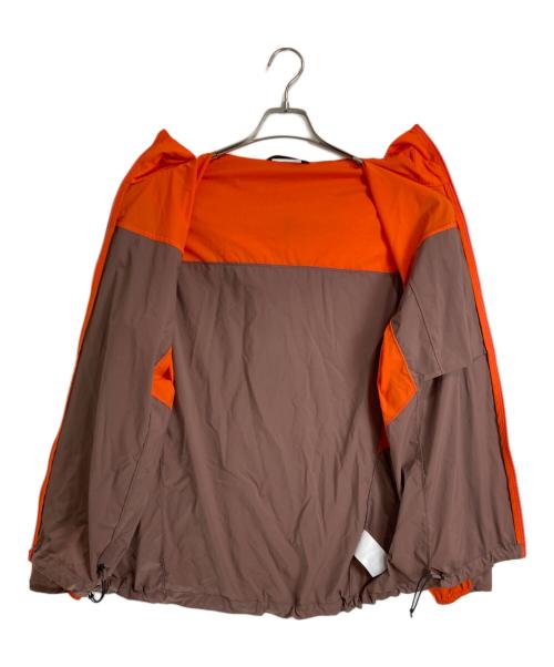 ARC'TERYX（アークテリクス）ARC'TERYX (アークテリクス) スコーミッシュフーディ ブラウン×オレンジ サイズ:Mの古着・服飾アイテム