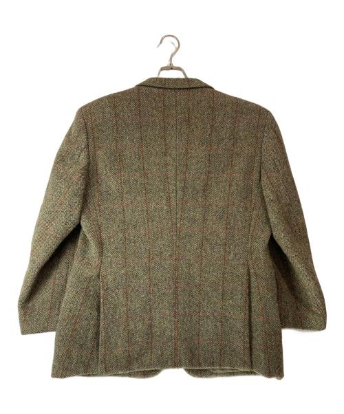 KENT（ケント）KENT (ケント) Harris Tweed (ハリスツイード) ヘリンボーンウール3Bジャケット ベージュ サイズ:AB6の古着・服飾アイテム