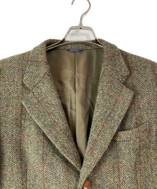 KENT（ケント）KENT (ケント) Harris Tweed (ハリスツイード) ヘリンボーンウール3Bジャケット ベージュ サイズ:AB6の古着・服飾アイテム