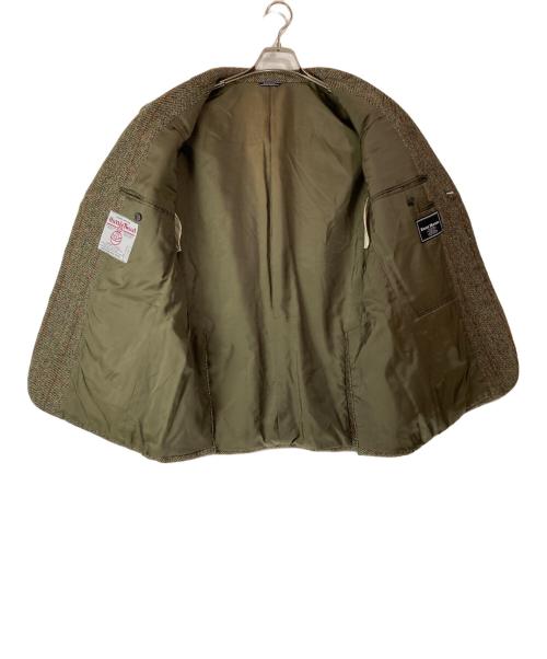 KENT（ケント）KENT (ケント) Harris Tweed (ハリスツイード) ヘリンボーンウール3Bジャケット ベージュ サイズ:AB6の古着・服飾アイテム