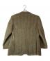 KENT (ケント) Harris Tweed (ハリスツイード) ヘリンボーンウール3Bジャケット ベージュ サイズ:AB6：8000円