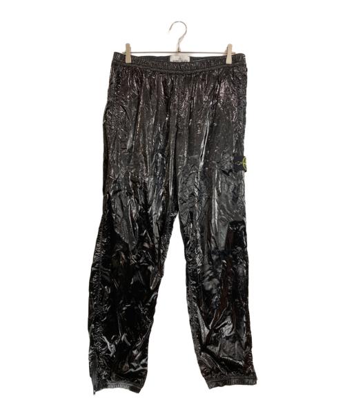 STONE ISLAND（ストーンアイランド）STONE ISLAND (ストーンアイランド) Supreme (シュプリーム) 19ss New Silk Light Pants ブラック サイズ:Mの古着・服飾アイテム