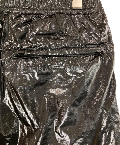 STONE ISLAND（ストーンアイランド）STONE ISLAND (ストーンアイランド) Supreme (シュプリーム) 19ss New Silk Light Pants ブラック サイズ:Mの古着・服飾アイテム