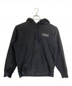 SUPREMEシュプリーム）の古着「17AW Decline Hooded Sweatshirt」｜ブラック