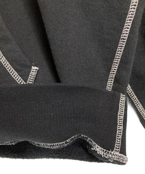 SUPREME（シュプリーム）Supreme (シュプリーム) 22ss Coverstitch Hooded Sweatshirt ブラック サイズ:Mの古着・服飾アイテム