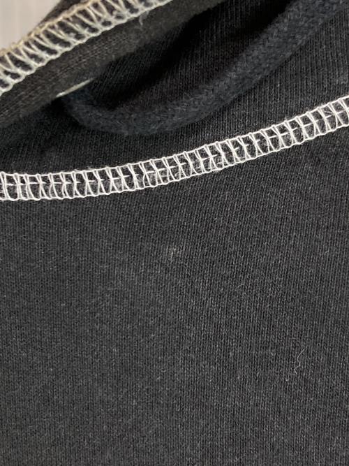 SUPREME（シュプリーム）Supreme (シュプリーム) 22ss Coverstitch Hooded Sweatshirt ブラック サイズ:Mの古着・服飾アイテム