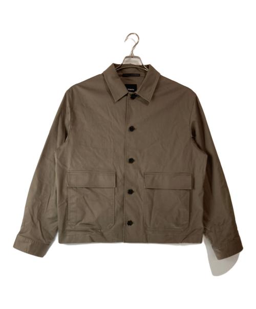 theory（セオリー）theory (セオリー) MoonsoftR Cottonブルゾン ブラウン サイズ:xlの古着・服飾アイテム