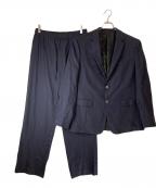 theoryセオリー）の古着「Wool PL Flannel Nostrand MB/Wide Pant」｜ネイビー
