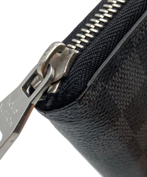 LOUIS VUITTON（ルイ ヴィトン）LOUIS VUITTON (ルイ ヴィトン) ジッピーウォレット ブラックの古着・服飾アイテム
