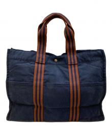 HERMES（エルメス）の古着「フールトゥGMトートバッグ」｜ネイビー