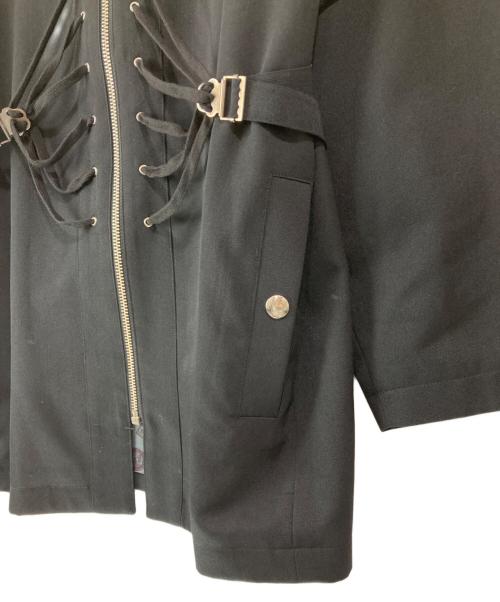 JUNIOR GAULTIER（ジュニアゴルチエ）JUNIOR GAULTIER (ジュニアゴルチエ) アーカイブボンテージジャケット ブラック サイズ:48の古着・服飾アイテム