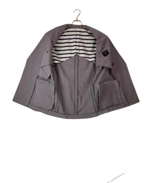 Jean Paul Gaultier homme（ジャンポールゴルチェオム）Jean Paul Gaultier homme (ジャンポールゴルチェオム) ピークドラペルダブルセットアップスーツ パープル サイズ:48の古着・服飾アイテム