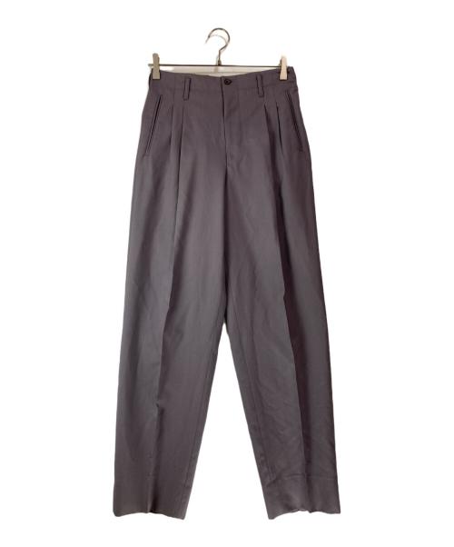 Jean Paul Gaultier homme（ジャンポールゴルチェオム）Jean Paul Gaultier homme (ジャンポールゴルチェオム) ピークドラペルダブルセットアップスーツ パープル サイズ:48の古着・服飾アイテム