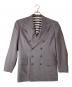 Jean Paul Gaultier homme (ジャンポールゴルチェオム) ピークドラペルダブルセットアップスーツ パープル サイズ:48：35000円