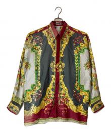 GIANNI VERSACE（ジャンニ・ヴェルサーチ）の古着「バロック柄シルクシャツ」｜マルチカラー