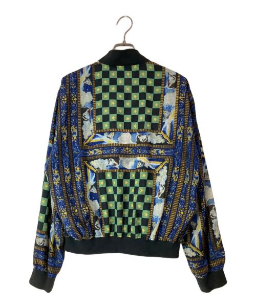JUNIOR GAULTIER（ジュニアゴルチエ）JUNIOR GAULTIER (ジュニアゴルチエ) アーカイブ総柄ボンバージャケット マルチカラー サイズ:48の古着・服飾アイテム