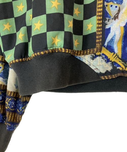 JUNIOR GAULTIER（ジュニアゴルチエ）JUNIOR GAULTIER (ジュニアゴルチエ) アーカイブ総柄ボンバージャケット マルチカラー サイズ:48の古着・服飾アイテム