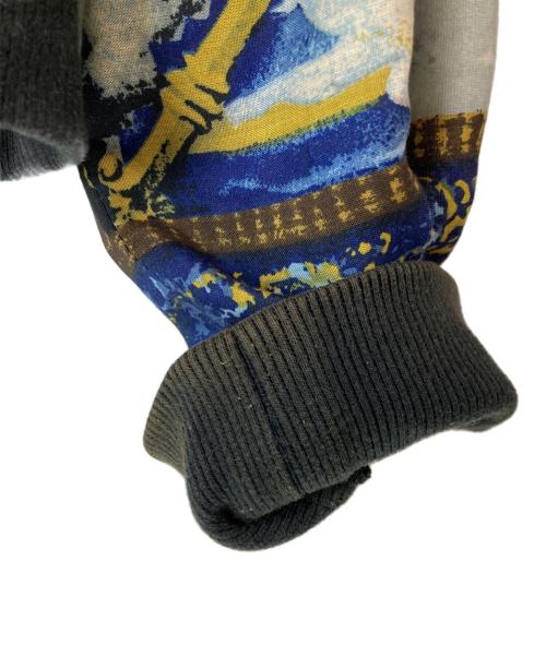 JUNIOR GAULTIER（ジュニアゴルチエ）JUNIOR GAULTIER (ジュニアゴルチエ) アーカイブ総柄ボンバージャケット マルチカラー サイズ:48の古着・服飾アイテム