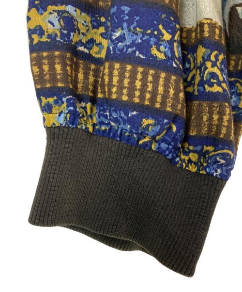 JUNIOR GAULTIER（ジュニアゴルチエ）JUNIOR GAULTIER (ジュニアゴルチエ) アーカイブ総柄ボンバージャケット マルチカラー サイズ:48の古着・服飾アイテム