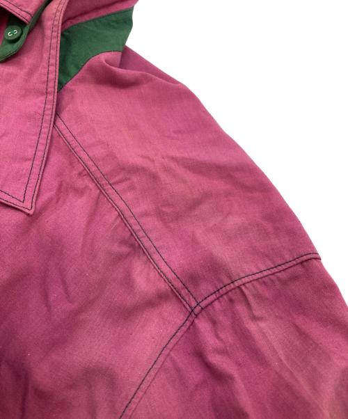 JUNIOR GAULTIER（ジュニアゴルチエ）JUNIOR GAULTIER (ジュニアゴルチエ) バイカラーシャツ パープル×グリーン サイズ:48の古着・服飾アイテム