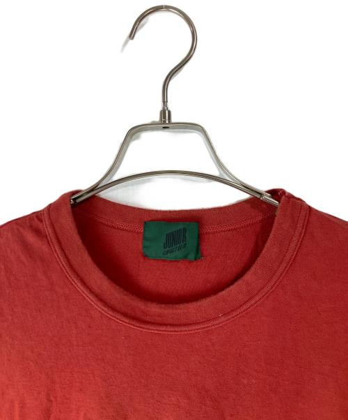 JUNIOR GAULTIER（ジュニアゴルチエ）JUNIOR GAULTIER (ジュニアゴルチエ) プリントカットソー レッド サイズ:48の古着・服飾アイテム