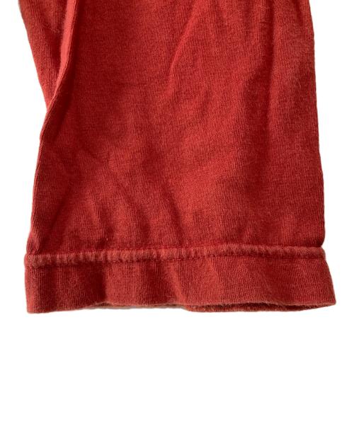 JUNIOR GAULTIER（ジュニアゴルチエ）JUNIOR GAULTIER (ジュニアゴルチエ) プリントカットソー レッド サイズ:48の古着・服飾アイテム