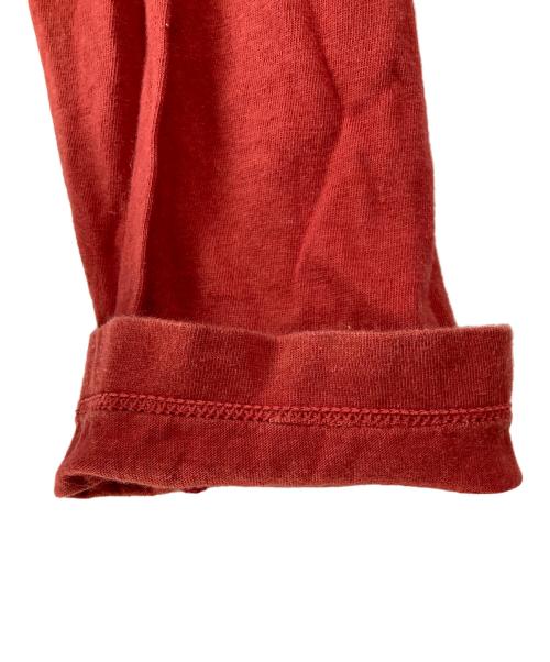 JUNIOR GAULTIER（ジュニアゴルチエ）JUNIOR GAULTIER (ジュニアゴルチエ) プリントカットソー レッド サイズ:48の古着・服飾アイテム