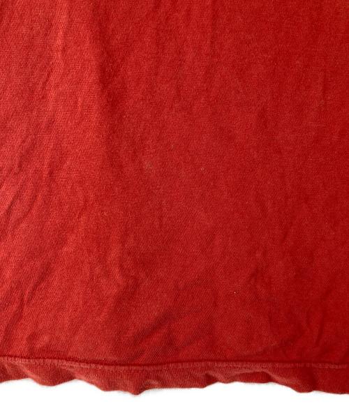 JUNIOR GAULTIER（ジュニアゴルチエ）JUNIOR GAULTIER (ジュニアゴルチエ) プリントカットソー レッド サイズ:48の古着・服飾アイテム