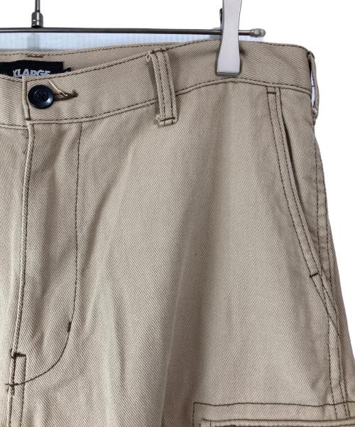 X-LARGE（エクストララージ）X-LARGE (エクストララージ) X STITCH CARGO PANTS/カーゴパンツ ベージュ サイズ:34の古着・服飾アイテム