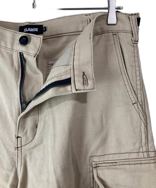 X-LARGE（エクストララージ）X-LARGE (エクストララージ) X STITCH CARGO PANTS/カーゴパンツ ベージュ サイズ:34の古着・服飾アイテム