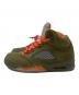 NIKE (ナイキ) Air JORDAN 5 RETRO/エアジョーダン5レトロ グリーン×オレンジ サイズ:28：13000円